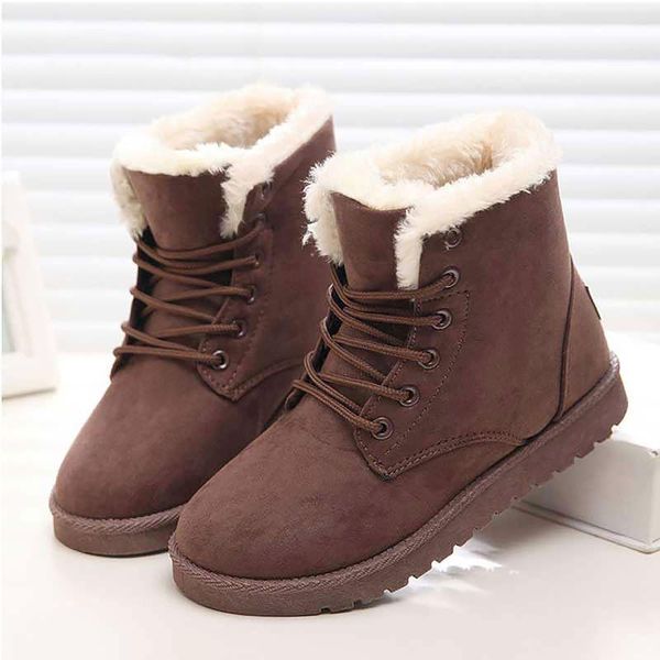 boots warm winter women 2021 casual fur plush suede lace-up snow shoes ladies woman botas mujer, Black
boots warm winter women 2021 casual fur plush suede lace-up snow shoes ladies woman botas mujer, Black