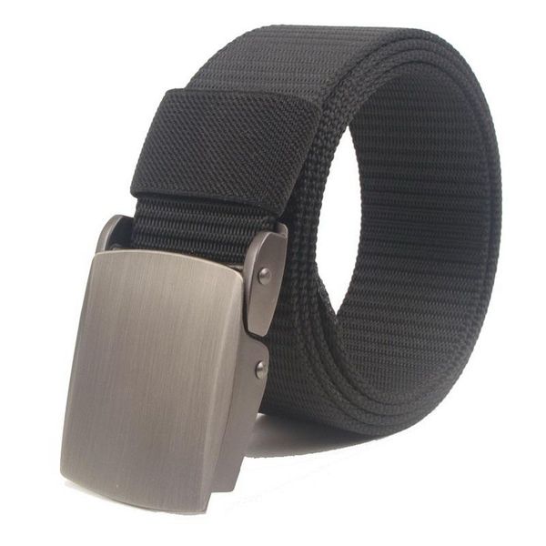 belts concise mens metal slide buckle waist breathable nylon army military jeans accessories outdoor leisure summer strap, Black;brown
belts concise mens metal slide buckle waist breathable nylon army military jeans accessories outdoor leisure summer strap, Black;brown