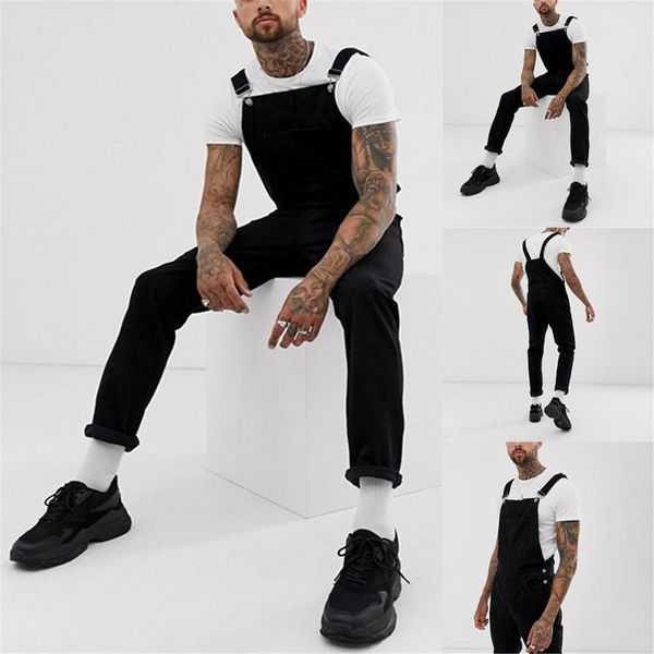 men's jeans fashion mens pocket overalls male solid color jumpsuit streetwear denim dungaree bib overall suspender pants plus size, Blue
men's jeans fashion mens pocket overalls male solid color jumpsuit streetwear denim dungaree bib overall suspender pants plus size, Blue