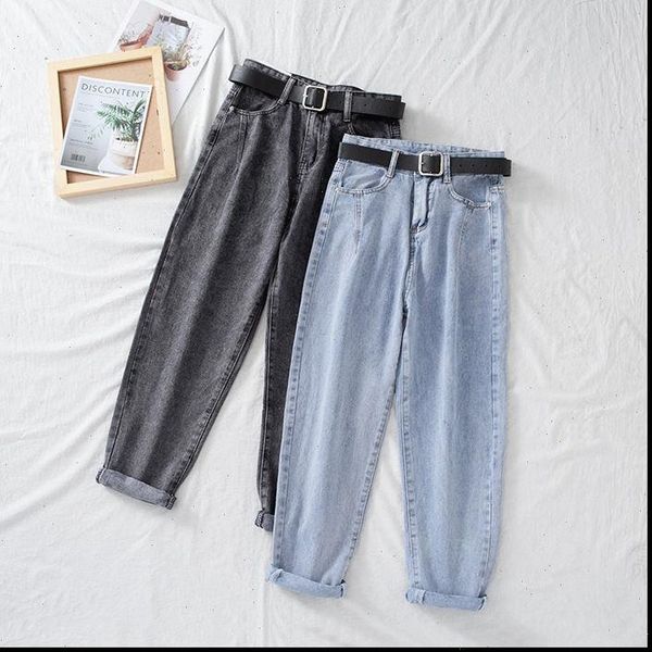high waist straight leg women jeans loose slim pants solid color washed carrot harem trousers sashes 2xl, Blue
high waist straight leg women jeans loose slim pants solid color washed carrot harem trousers sashes 2xl, Blue