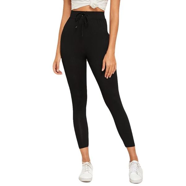 women's pants & capris women solid color drawstring elastic sport beach palazzo qaulity pantalon verano mujer #35, Black;white
women's pants & capris women solid color drawstring elastic sport beach palazzo qaulity pantalon verano mujer #35, Black;white
