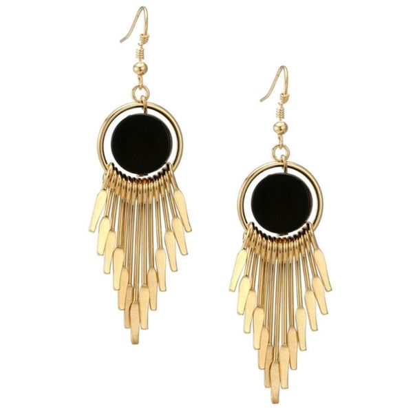 hoop & huggie earrings round hanging stylish fashionable exaggerated temperament long tassel simple versatile ear rings (gold), Golden;silver
hoop & huggie earrings round hanging stylish fashionable exaggerated temperament long tassel simple versatile ear rings (gold), Golden;silver