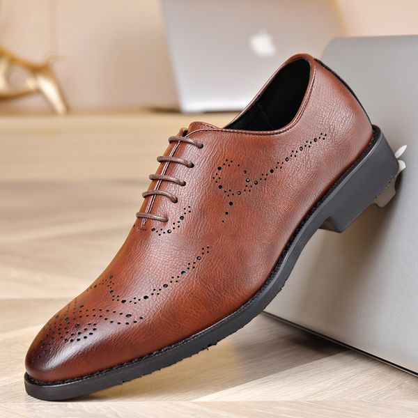 mens dress shoes handmade office business wedding brown black luxury lace up formal oxfords mens shoes
mens dress shoes handmade office business wedding brown black luxury lace up formal oxfords mens shoes
