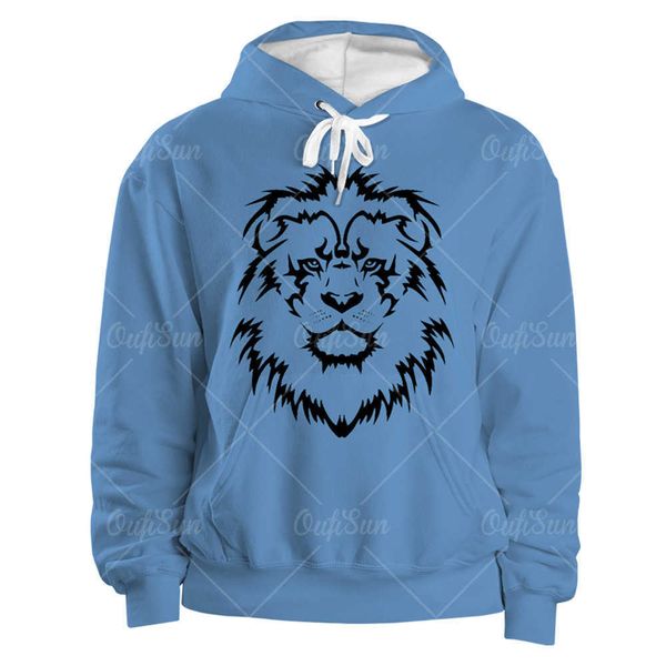 men's and women's hooded sweatshirts, hip-hop style, 3d printed lion head , urban trend, animal pattern clothing, suitable for spr, Black
men's and women's hooded sweatshirts, hip-hop style, 3d printed lion head , urban trend, animal pattern clothing, suitable for spr, Black
