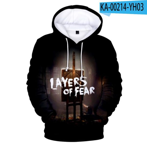 men's hoodies & sweatshirts 3d layers of fear 2 hoodie fall winer suit sweatshirt clothes youthful vitality the punk style, Black
men's hoodies & sweatshirts 3d layers of fear 2 hoodie fall winer suit sweatshirt clothes youthful vitality the punk style, Black