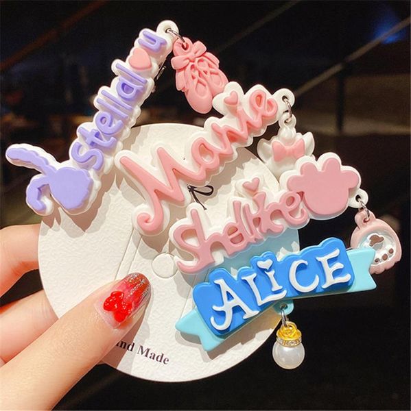 girls cute letter cartoon hairpins children sweet pearl pandent hair side clip barrettes acrylic headband kids accessories, Slivery;white
girls cute letter cartoon hairpins children sweet pearl pandent hair side clip barrettes acrylic headband kids accessories, Slivery;white
