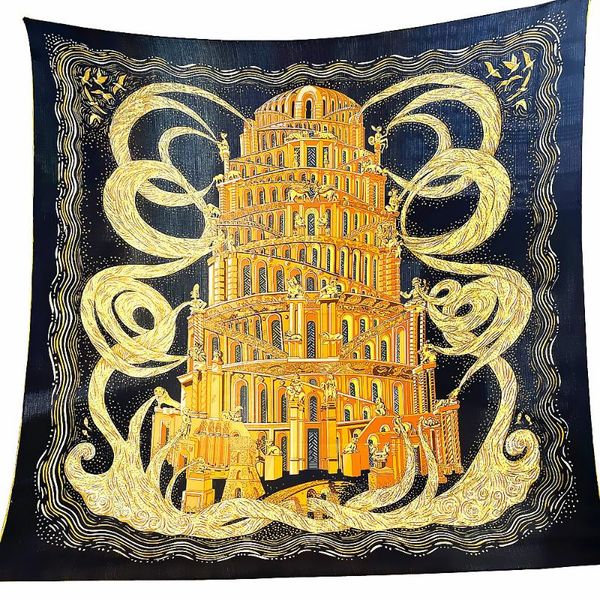 scarves designer les rivieres de babel printed silk scarf 130cm square travel sun protection shawl muslim women hijab wrap, Blue;gray
scarves designer les rivieres de babel printed silk scarf 130cm square travel sun protection shawl muslim women hijab wrap, Blue;gray