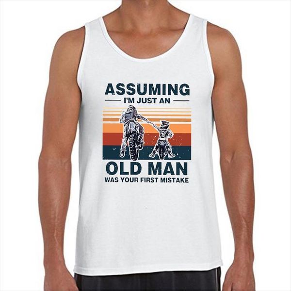father and son buddies men tank riding motocycle printed vest sleeveless tee cool o neck, White;black
father and son buddies men tank riding motocycle printed vest sleeveless tee cool o neck, White;black