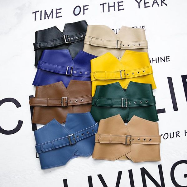 belts autumn leather corset women real soft sheepskin multicolor wide metal buckle belt girdle fashion cinturones para mujer, Black;brown
belts autumn leather corset women real soft sheepskin multicolor wide metal buckle belt girdle fashion cinturones para mujer, Black;brown