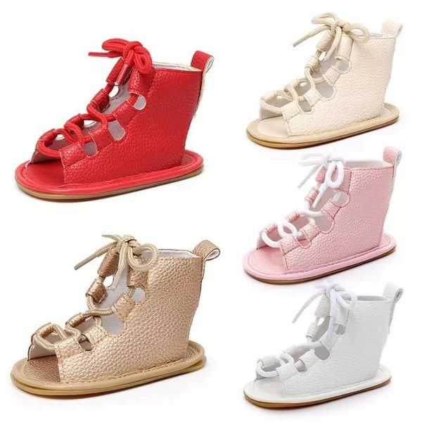 fashion born infant baby girl pu sandals non-slip cute summer bandage pram shoes anti-slip first walker, Black;red
fashion born infant baby girl pu sandals non-slip cute summer bandage pram shoes anti-slip first walker, Black;red