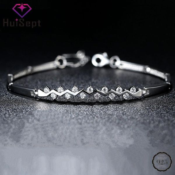 other bracelets huisept 925 silver bracelet inlaid zircon gemstones fashion jewellery ornaments for womenn wedding party wholesale, Golden;silver
other bracelets huisept 925 silver bracelet inlaid zircon gemstones fashion jewellery ornaments for womenn wedding party wholesale, Golden;silver