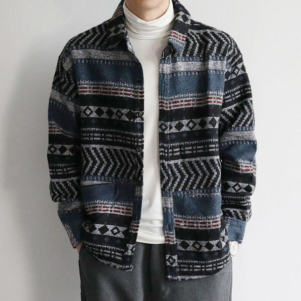 men's jackets streetwear men winter jacket japanese retro boho ethnic style patchwork long sleeve casual literary korean clothes, Black;brown
men's jackets streetwear men winter jacket japanese retro boho ethnic style patchwork long sleeve casual literary korean clothes, Black;brown
