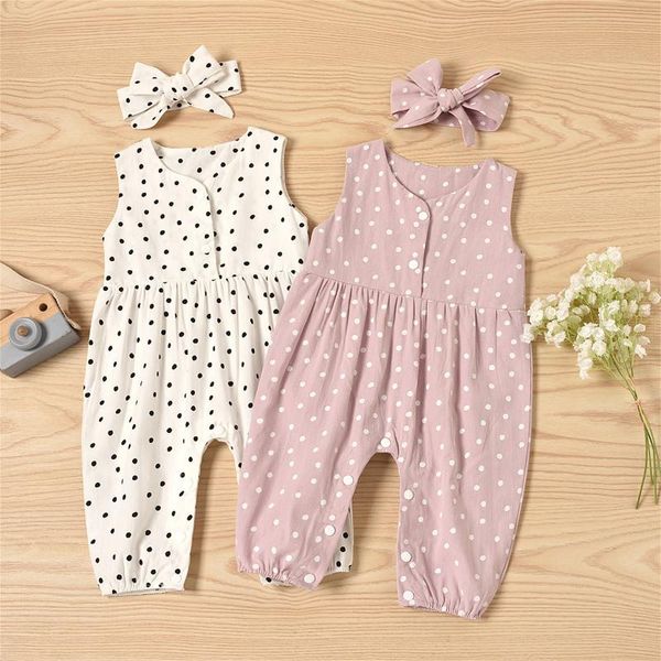 jumpsuits born infant baby boys girls rompers sleeveless polka dot jumpsuit headbands clothes sukienki dla dzieci vestidos de verano, Blue
jumpsuits born infant baby boys girls rompers sleeveless polka dot jumpsuit headbands clothes sukienki dla dzieci vestidos de verano, Blue