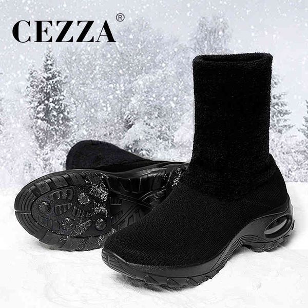 boots cezza winter women mesh mid-calf shoes ladies slip on sock elastic stretch moccasins woman cc7z, Black
boots cezza winter women mesh mid-calf shoes ladies slip on sock elastic stretch moccasins woman cc7z, Black