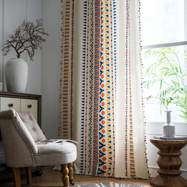 curtain & drapes colorful bohemian style cotton linen geometric tassel kitchen bay window for living room modern home decoration
curtain & drapes colorful bohemian style cotton linen geometric tassel kitchen bay window for living room modern home decoration