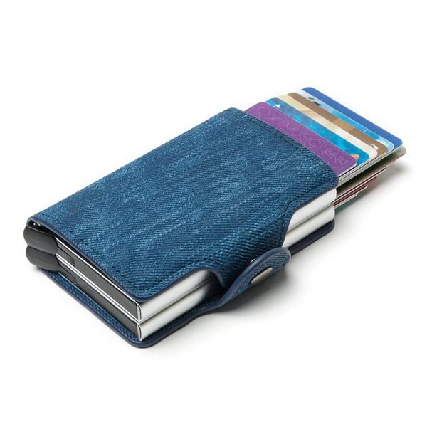 card holders double layer holder men fashion bank case women slim wallet purse anti-thief aluminum box cardholder, Brown;gray
card holders double layer holder men fashion bank case women slim wallet purse anti-thief aluminum box cardholder, Brown;gray