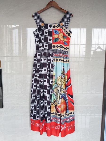 casual dresses fashion summer party sling dress women's sleeveless knight heart print long 2021, Black;gray
casual dresses fashion summer party sling dress women's sleeveless knight heart print long 2021, Black;gray