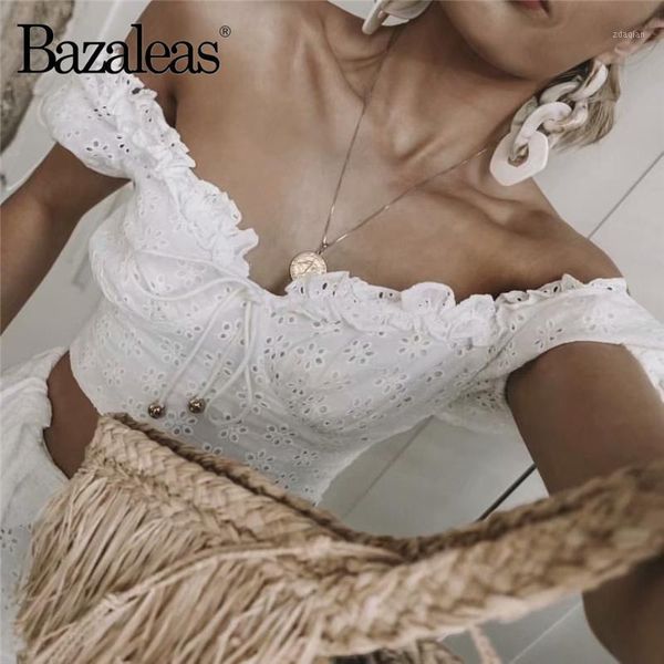 women's blouses & shirts bazaleas fashion slim blusa feminina france lace hollow out women cropped blouse vintage center bandage blusas, White
women's blouses & shirts bazaleas fashion slim blusa feminina france lace hollow out women cropped blouse vintage center bandage blusas, White