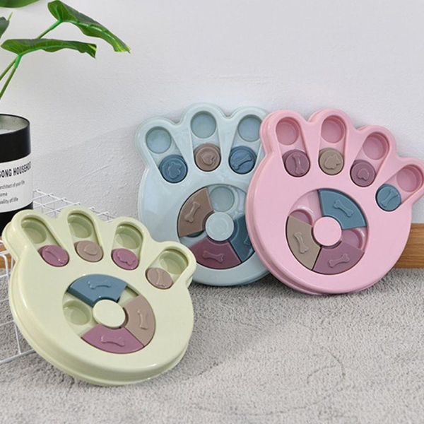 colours pet cat dog bowl slow feeder anti-choking turntable puzzle with non slide bottom puppy cats bowls supply & feeders
colours pet cat dog bowl slow feeder anti-choking turntable puzzle with non slide bottom puppy cats bowls supply & feeders