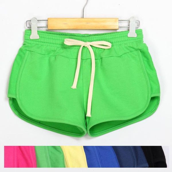 women's fashion fitness solid summer elastic waist cotton women shorts casual workout short femme plus size, White;black
women's fashion fitness solid summer elastic waist cotton women shorts casual workout short femme plus size, White;black