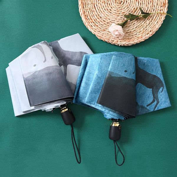 umbrellas 2021 ins pongee anti-uv deer and pond windproof ultralight sun rain umbrella fashion automatic for women
umbrellas 2021 ins pongee anti-uv deer and pond windproof ultralight sun rain umbrella fashion automatic for women