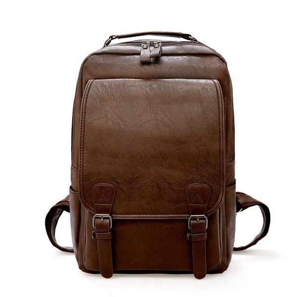 trendy men's pu backpack fashion retro business lapwild outdoor travel women backpacks large capacity schoolbag
trendy men's pu backpack fashion retro business lapwild outdoor travel women backpacks large capacity schoolbag