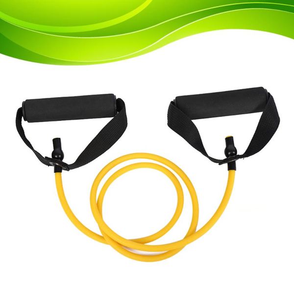 resistance bands outdoor yoga elastic fitness exercise rope workout with handle(yellow)
resistance bands outdoor yoga elastic fitness exercise rope workout with handle(yellow)