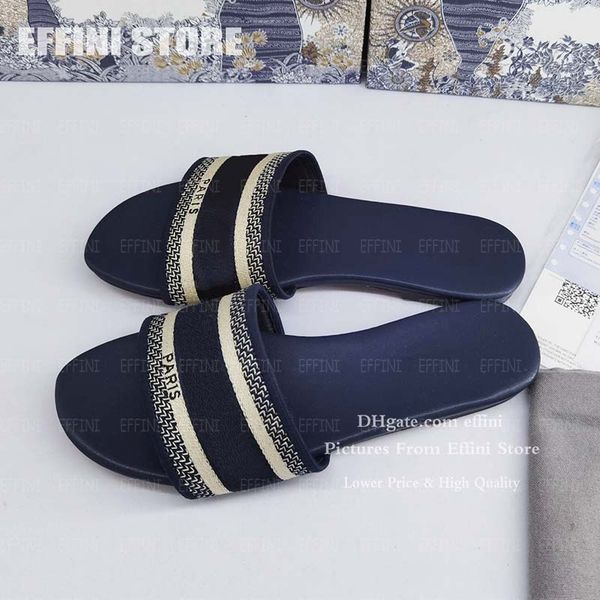 wholesale r slippers women sandals slides blue oblique embroidered jacquard leather ladies casual wide flat shoes effini, Black
wholesale r slippers women sandals slides blue oblique embroidered jacquard leather ladies casual wide flat shoes effini, Black