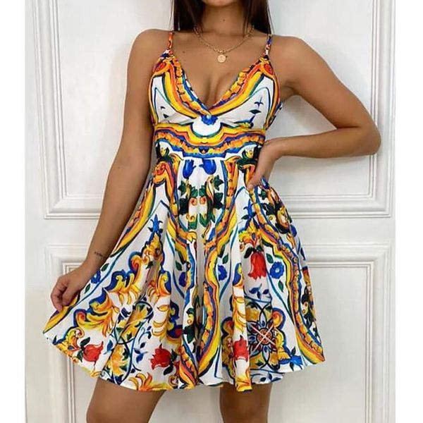 casual dresses women boho bodycon printed sleeveless ladies elegant summer vintage sundress v-neck mini dress fashion, Black;gray
casual dresses women boho bodycon printed sleeveless ladies elegant summer vintage sundress v-neck mini dress fashion, Black;gray