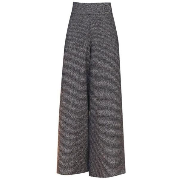 women's pants & capris plus size 5xl winter vintage plaid wool wide-legged high waisted casual women ankle length, Black;white
women's pants & capris plus size 5xl winter vintage plaid wool wide-legged high waisted casual women ankle length, Black;white