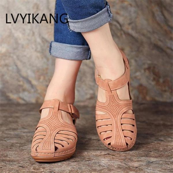 dress shoes 2021 women's wedge sandals drop summer round toe buckle ladies gladiator casual female platform, Black
dress shoes 2021 women's wedge sandals drop summer round toe buckle ladies gladiator casual female platform, Black