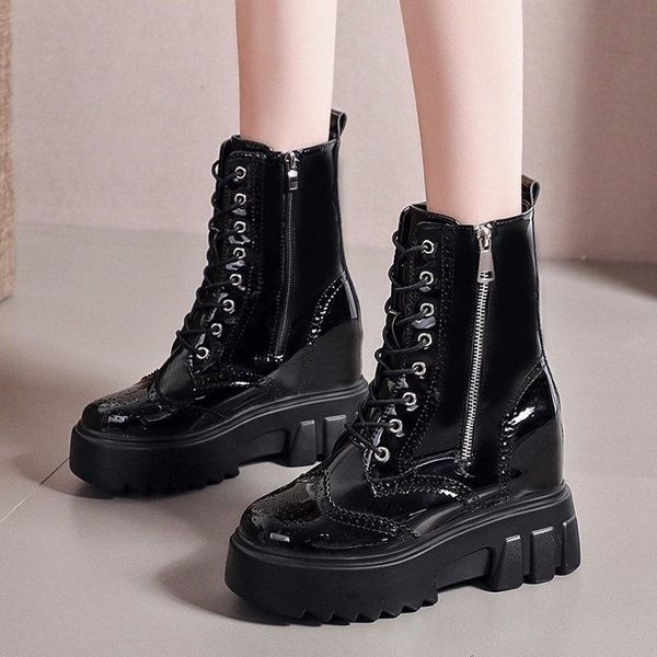 boots tube women's middle white fashion in autumn and winter, Black
boots tube women's middle white fashion in autumn and winter, Black
