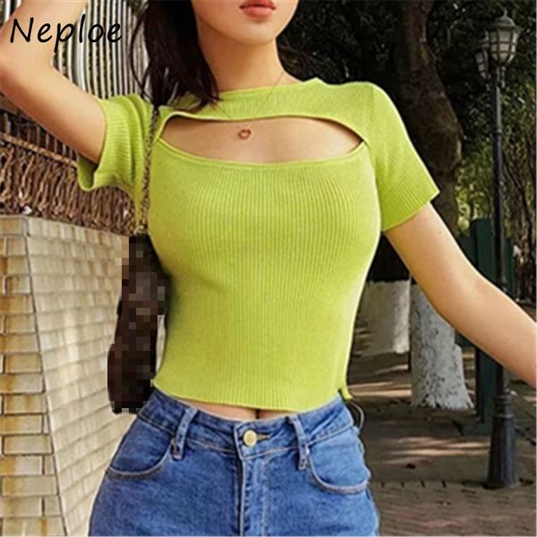 o neck short sleeve slim fit t shirt women summer occident sell well casual tees femme 210430, White
o neck short sleeve slim fit t shirt women summer occident sell well casual tees femme 210430, White