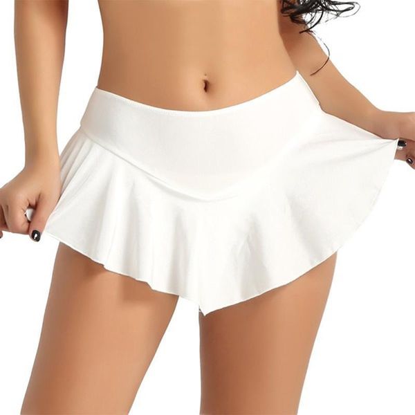short mini culottes micro women skirts dance clubwear metallic pleated 3 colors, Black
short mini culottes micro women skirts dance clubwear metallic pleated 3 colors, Black