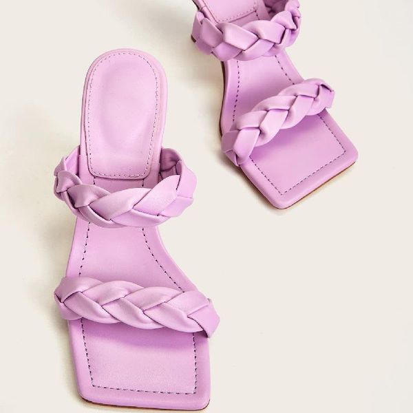 35-42 high heels woven sandals women summer beach slippers flip flop open toes pumps purple muller, Black
35-42 high heels woven sandals women summer beach slippers flip flop open toes pumps purple muller, Black