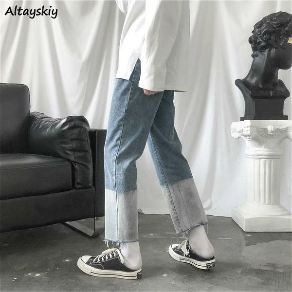 high waist jeans women denim summer chic ankle-length design ladies trouser all-match solid korean loose teens streetwear washed women', Blue
high waist jeans women denim summer chic ankle-length design ladies trouser all-match solid korean loose teens streetwear washed women', Blue