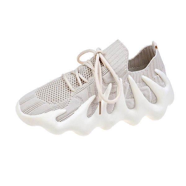 Fashion Women Volcano Shoes Breathable Sock Sneakers Female Outdoor Walking Sports Footwear Flat Mesh Shallow Soft Casual Shoes, Beige
Fashion Women Volcano Shoes Breathable Sock Sneakers Female Outdoor Walking Sports Footwear Flat Mesh Shallow Soft Casual Shoes, Beige