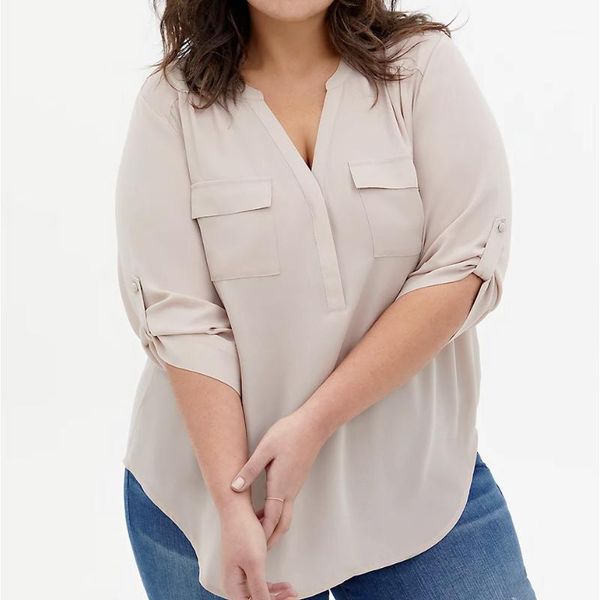 plus size t-shirt 8xl chiffon women shirts summer 2021 solid v-neck pocket half sleeved loose casual female outwear, Black
plus size t-shirt 8xl chiffon women shirts summer 2021 solid v-neck pocket half sleeved loose casual female outwear, Black