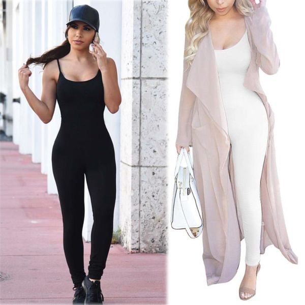 women's jumpsuits & rompers skinny halter strap bodysuit women condole belt sports clubwear party bandage long summer body mujer verano, Black;white
women's jumpsuits & rompers skinny halter strap bodysuit women condole belt sports clubwear party bandage long summer body mujer verano, Black;white
