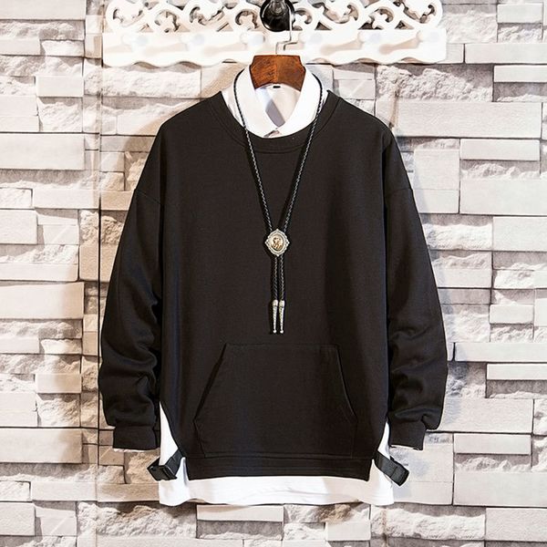 men's hoodies & sweatshirts ribbons solid high street pullover sweatshirt fashion hip hop streetwear hoodie autumn 2dbe, Black
men's hoodies & sweatshirts ribbons solid high street pullover sweatshirt fashion hip hop streetwear hoodie autumn 2dbe, Black