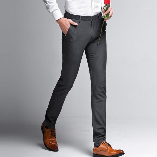 office formal suit pants slim fit business long trousers for man summer thin black wedding party men's suits & blazers, White;black
office formal suit pants slim fit business long trousers for man summer thin black wedding party men's suits & blazers, White;black