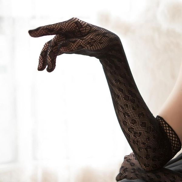five fingers gloves lace long winter elbow length half-finger ribbon fingerless fishnet mesh etiquette party thin, Blue;gray
five fingers gloves lace long winter elbow length half-finger ribbon fingerless fishnet mesh etiquette party thin, Blue;gray