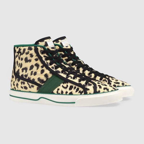 classic leopard designers canvas shoe men high mens casual sneakers loafers lace up fashion luxury shoes women with box size 35-46, Black
classic leopard designers canvas shoe men high mens casual sneakers loafers lace up fashion luxury shoes women with box size 35-46, Black