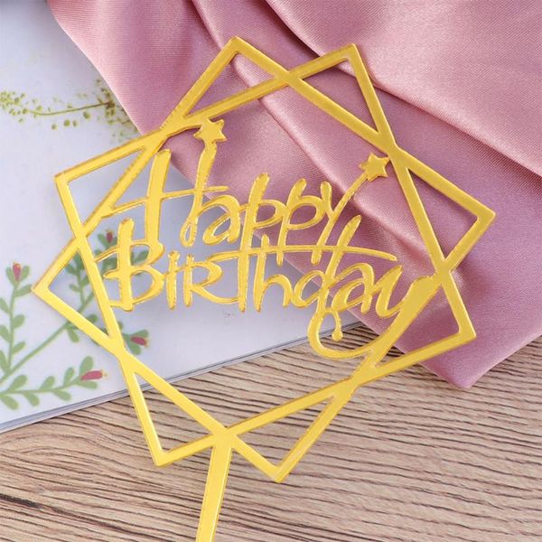 12pcs fashion acrylic double-sided mirror birthday cake insert baking decoration (golden) other festive & party supplies
12pcs fashion acrylic double-sided mirror birthday cake insert baking decoration (golden) other festive & party supplies