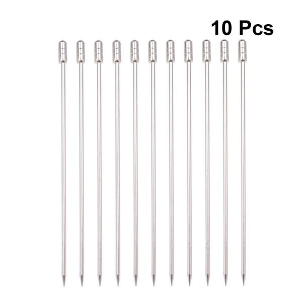 pcs 304 stainless steel picks reusable cylinder shaped cocktail dessert for dinner party bbq (silver) forks
pcs 304 stainless steel picks reusable cylinder shaped cocktail dessert for dinner party bbq (silver) forks
