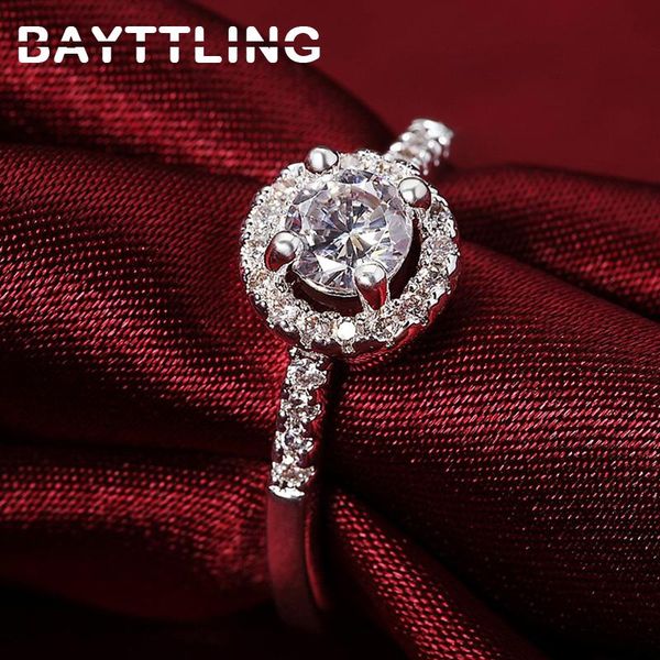 cluster rings bayttling 925 sterling silver round big zircon ring 8# elegant for woman fashion party jewelry birthday gift, Golden;silver
cluster rings bayttling 925 sterling silver round big zircon ring 8# elegant for woman fashion party jewelry birthday gift, Golden;silver