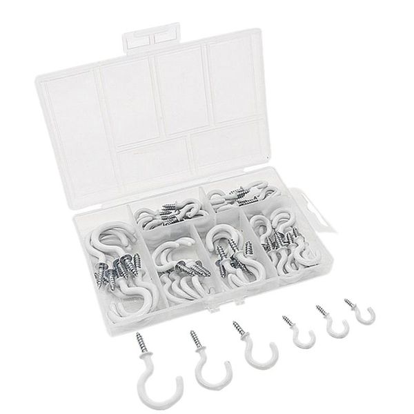hooks & rails 70pcs ceiling heavy duty screw cup hook for bathroom kitchen wall hanging various size combination package
hooks & rails 70pcs ceiling heavy duty screw cup hook for bathroom kitchen wall hanging various size combination package