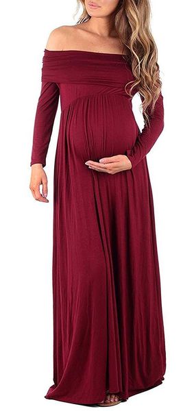 maternity dresses women's tailed one line reverse collar jumpsuit long skirt pgraphy long sleeve dress 8959, White
maternity dresses women's tailed one line reverse collar jumpsuit long skirt pgraphy long sleeve dress 8959, White