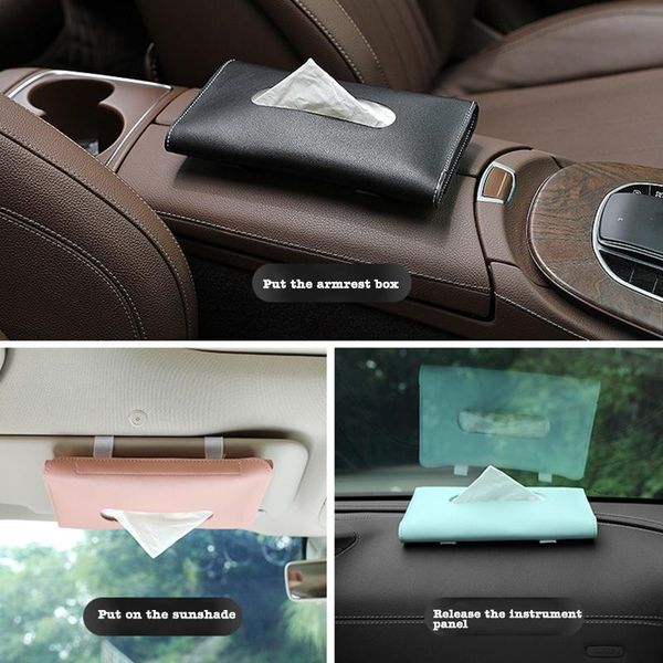 tissue boxes & napkins leather sun visor napkin box holder hanging car mask shading case organizer auto storage decoration craft ornament
tissue boxes & napkins leather sun visor napkin box holder hanging car mask shading case organizer auto storage decoration craft ornament