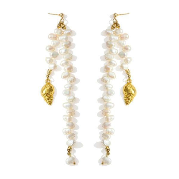 dangle & chandelier natural pear earrings jewelry with sea shells 2021 trend tassel metal drop fashion for women, Silver
dangle & chandelier natural pear earrings jewelry with sea shells 2021 trend tassel metal drop fashion for women, Silver
